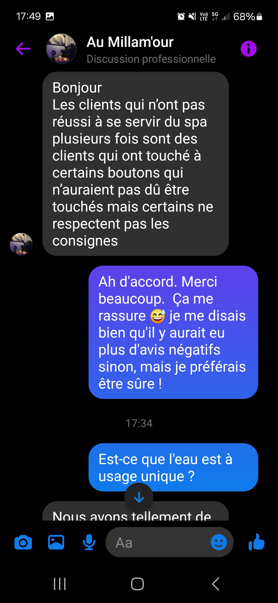 Photo n° 2 de l'avis de Mélanie.i fait le 17/03/2024 à 19:57