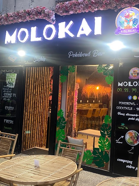 Molokai | sushis | poke bowl à Ganges