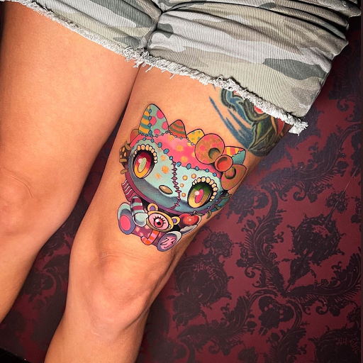 Explore shoulder tattoo ideas for men, creative tattoo ideas in Fort Lauderdale, available at Magik 5 Tattoo