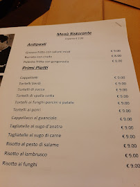Menu du Ristorante Pizzeria Locanda DAL TORRE à Brescello