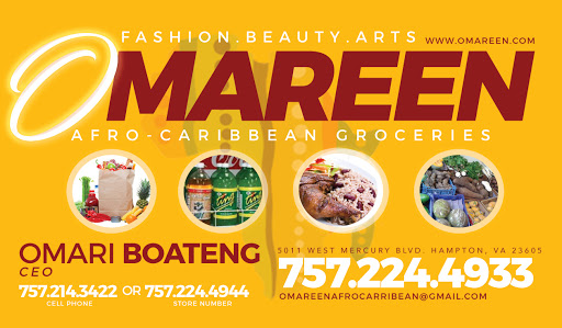 Grocery Store «Omareen Afro Carribean Groceries», reviews and photos, 5011 W Mercury Blvd, Hampton, VA 23605, USA