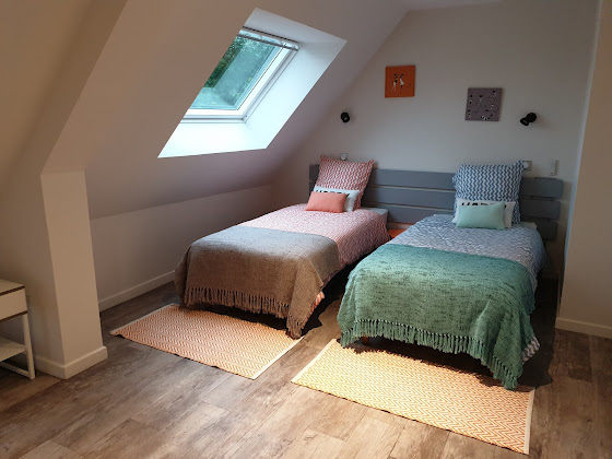 Chambres Lodge Gîte de Kerrousseau 56530 Quéven