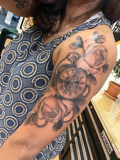 Explore rosary tattoo ideas, creative tattoo ideas in Wappingers Falls, available at Twin Tides Tattoo