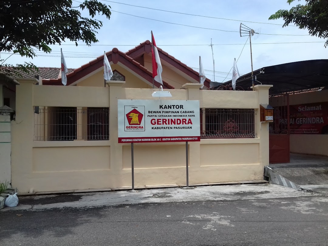 Kantor DPC Gerindra Kabupaten Pasuruan