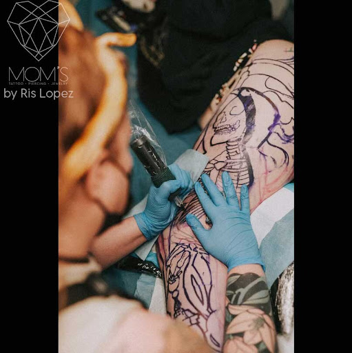 Explore back thigh tattoo ideas, creative tattoo ideas in Spokane, available at Moms Custom Tattoo & Body Piercing