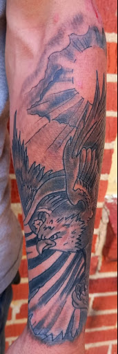 Explore asian dragon tattoo ideas, creative tattoo ideas in Meridian, available at SK-Tattoo1