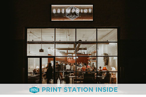 PrintWithMe Print Kiosk at Brewpoint Coffee Workshop & Roastery image