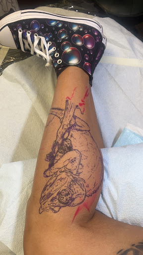 Explore golf ball tattoos ideas, creative tattoo ideas in Oakland, available at Trilllogy Tattoo & Body Piercing