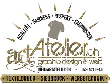 ArtAtelier Textildruck Grafik Beschriftung - Zürich