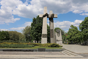 Crosses Commemorating The 1956 Protests image