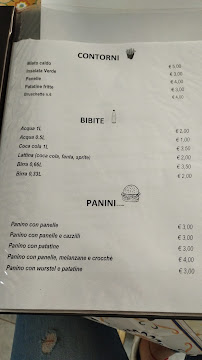 Menu du Ammutta Muddica à Santa Margherita di Belice