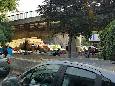 Porte de la Chapelle à Paris