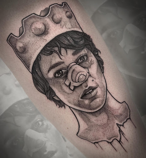 Explore bear tattoo ideas, creative tattoo ideas in Flat Rock, available at The Gallows Tattoo Studio