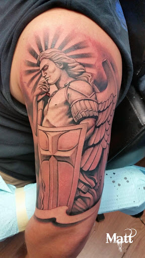 Explore bracelet tattoo ideas with names, creative tattoo ideas in San Antonio, available at Twisted Tattoo