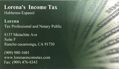 Lorena's Income Tax