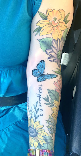 Explore henna foot tattoo ideas, creative tattoo ideas in Richlands, available at Down Yonder Tattoo