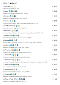 Menu / carte de Lido Pizzeria Tortuga Beach à Letojanni