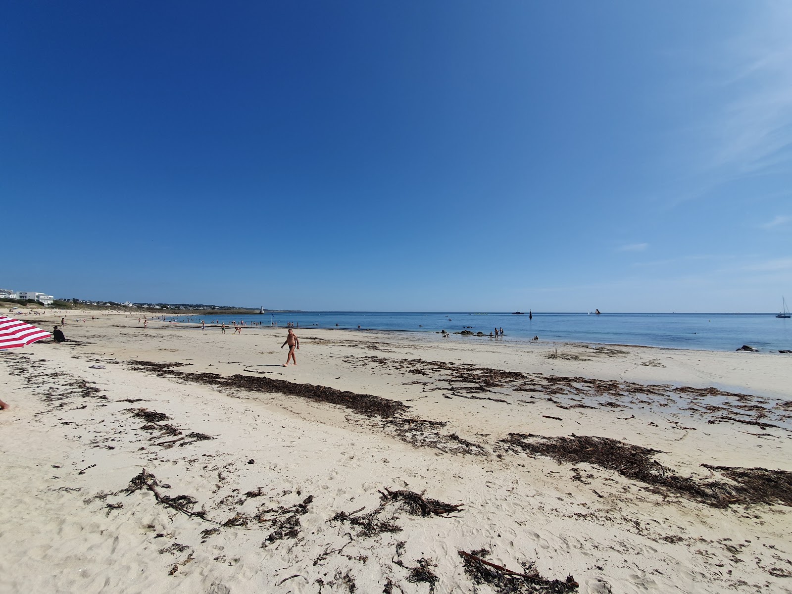 Foto van La grande plage met gemiddeld niveau van netheid