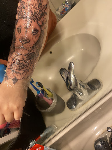 Explore coral tattoo ideas, creative tattoo ideas in Edgewood, available at Legacy Tattoo And Art Gallery