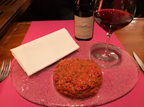 Steak tartare du Restaurant français Restaurant Tea Room Hug à Mulhouse - n°12