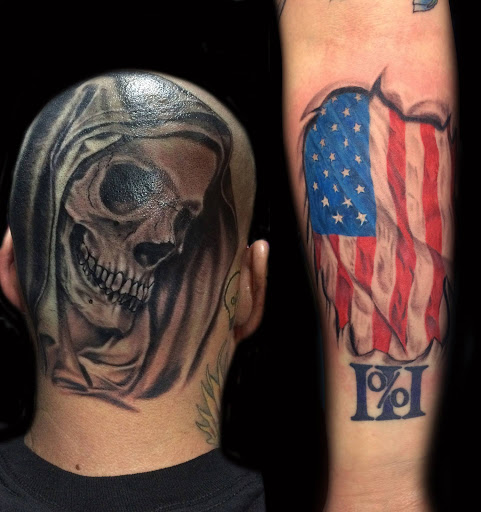 Explore redeemed tattoo ideas, creative tattoo ideas in Medford, available at Rogue Tattoo