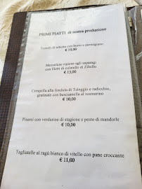 Restaurant Trattoria Ceriati di Antonio Tartamella & C Snc à Ceriati (le menu)
