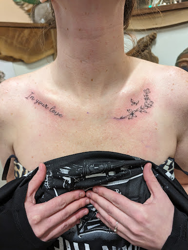 Explore tattoo animal ideas, creative tattoo ideas in Cornelia, available at Prismatic Pulse Tattoo