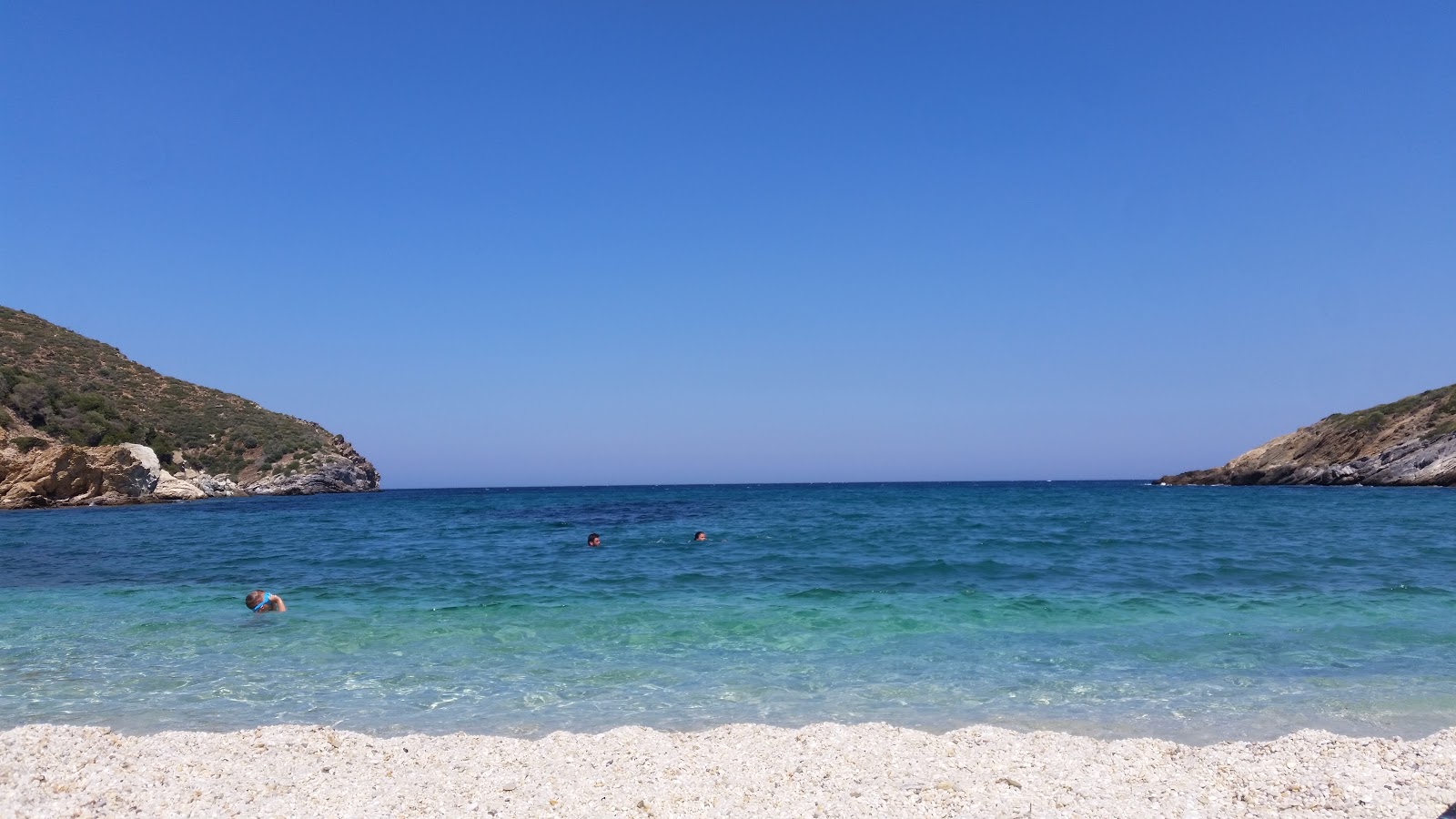 Foto van Mageiras beach met hoog niveau van netheid