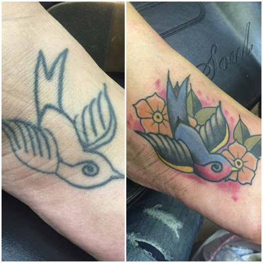 Explore guy back tattoo ideas, creative tattoo ideas in Southaven, available at Illusion Ink