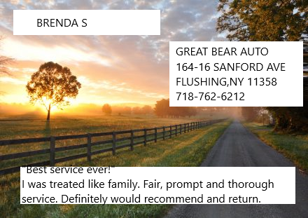 Mechanic «Great Bear Auto Repair & Auto Body Shop», reviews and photos, 164-16 Sanford Ave, Flushing, NY 11358, USA