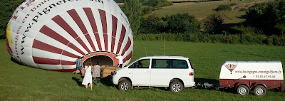 Bourgogne Montgolfière à Moroges