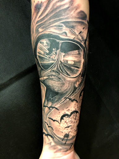 Explore female tattoo placement ideas, creative tattoo ideas in Sarasota, available at SEVEN SINS Tattoo Studio