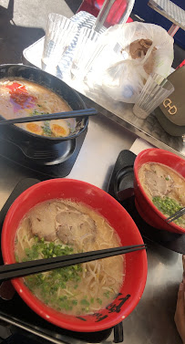 Soupe du Restaurant de nouilles (ramen) Hakata Choten Les Halles à Paris - n°19