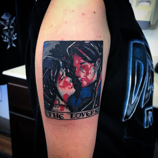 Explore nerd tattoo ideas, creative tattoo ideas in Madera, available at Sea Wolf Tattoo