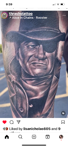 Explore fire fighter tattoo ideas, creative tattoo ideas in Rapid City, available at Thrashs Tattoo - A Living Art Studio
