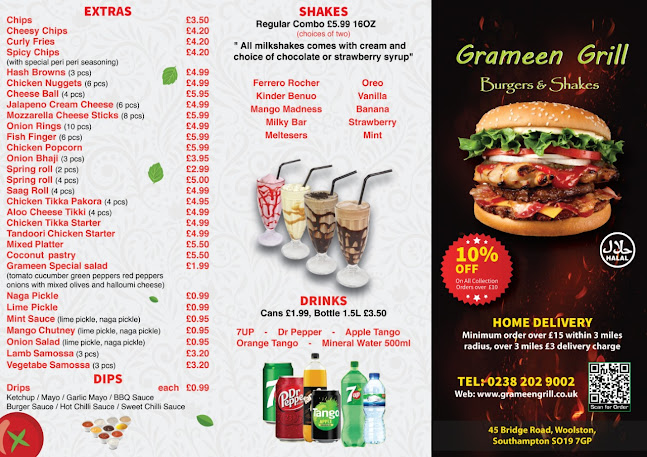 Comments and reviews of Grameen Grill, Southampton