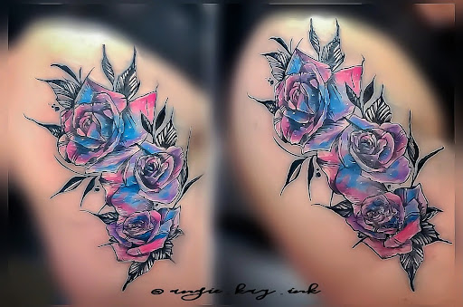 Explore motherhood tattoo ideas, creative tattoo ideas in Casper, available at Luna & Lotus Amethyst Ink Angie Kay