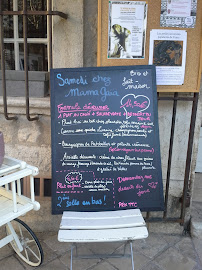 Mama Gaïa à Vence menu