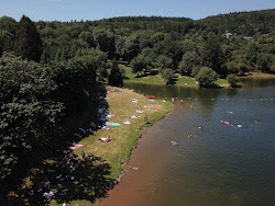 Photo de Pradelles-Cabardes Lake Beach avec un rivage droit