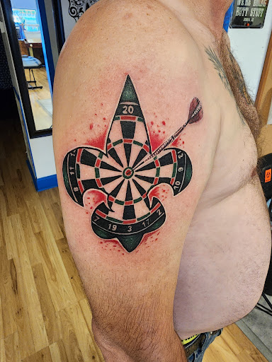 Find freemason tattoo ideas for your next unique tattoo in Ocean Springs at Heart & Daggers Tattoo Studio LLC