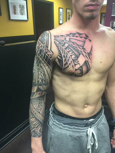 Explore tribal tattoo ideas for women, creative tattoo ideas in Saint Paul, available at Aloha Art Collective Tattoo