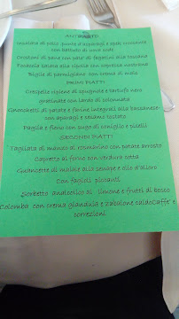 Trattoria Da Rampon di Cazzola Elisabetta à Monte di Malo menu