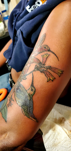 Explore scary movie tattoo ideas, creative tattoo ideas in Jamaica, available at Shimmy Fingers Ink Tattoos