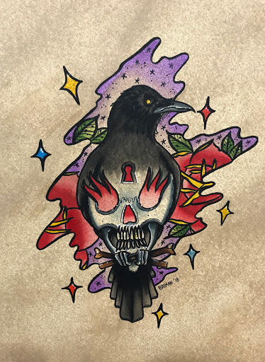 Explore guy wrist tattoo ideas, creative tattoo ideas in Kansas City, available at Golden Stag Tattoo and Gallery
