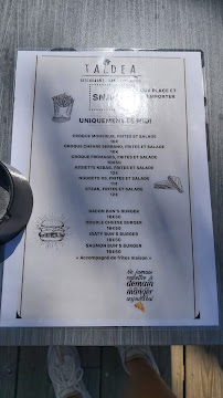 Menu du Restaurant Taldea à Anglet