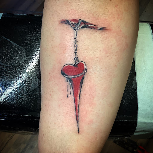 Explore small jeep tattoo ideas, creative tattoo ideas in Madera, available at Sea Wolf Tattoo