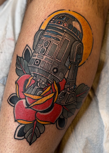 Explore name sleeve tattoo ideas, creative tattoo ideas in Los Angeles, available at Broken Art Tattoo