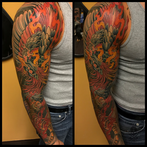 Explore ladies wrist tattoos ideas, creative tattoo ideas in Addison, available at Cat Tattoo