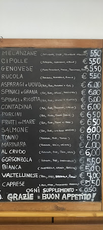 Menu / carte de Martinelli Luciano à Trescore Balneario