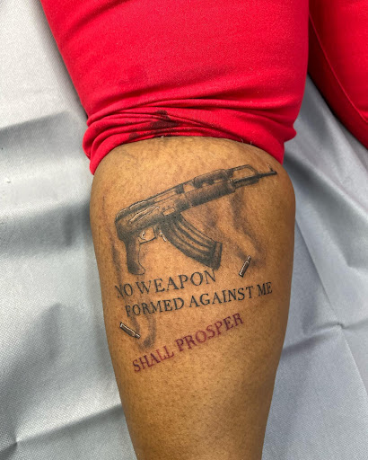 Explore number 3 tattoo ideas, creative tattoo ideas in Houston, available at 333 Tattoo Studio HTX